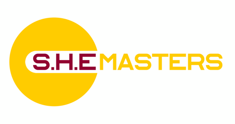 SHE Masters logo