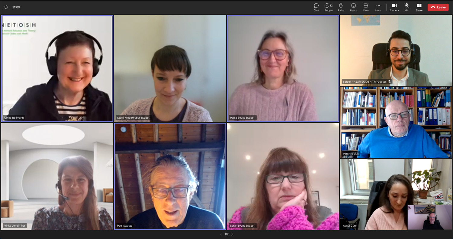 Screenshot SC Meeting