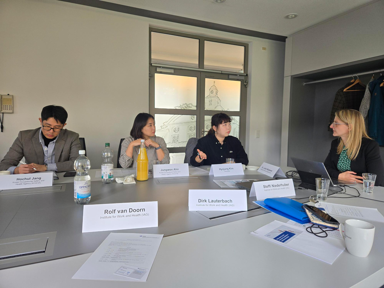 KOSHA visit DGUV Academy